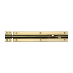 M Marcus Heritage Brass Door Bolt Straight 200 x 38mm